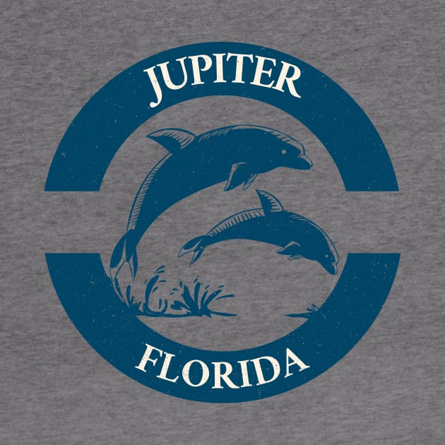 Jupiter, Florida Dolphin by Mountain Morning Graphics